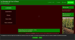 Desktop Screenshot of domaine-four-a-chaux.com